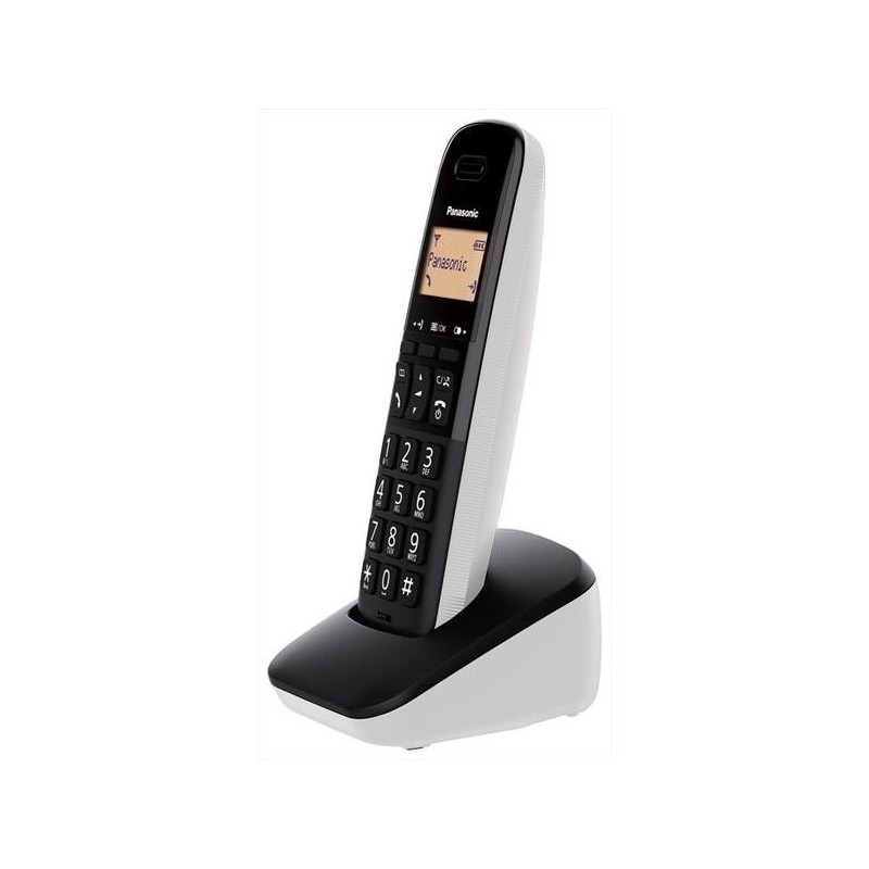 Panasonic KX-TGB610JTW téléphone Téléphone analog dect Identification de l'appelant Noir, Blanc