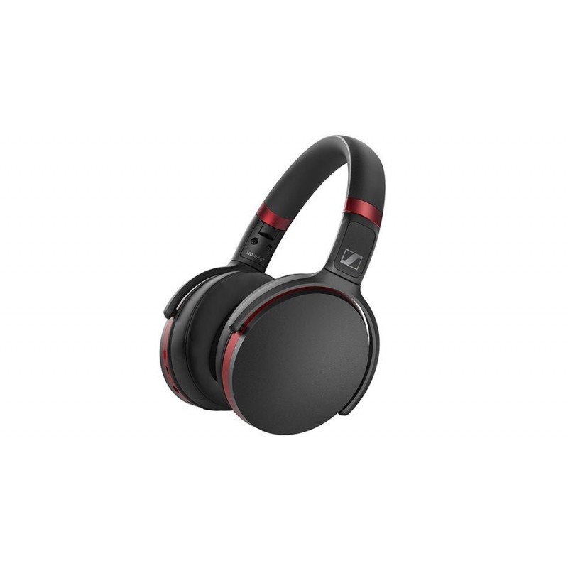 Sennheiser HD 458BT Auricolare Con cavo e senza cavo A Padiglione MUSICA USB tipo-C Bluetooth Nero, Rosso