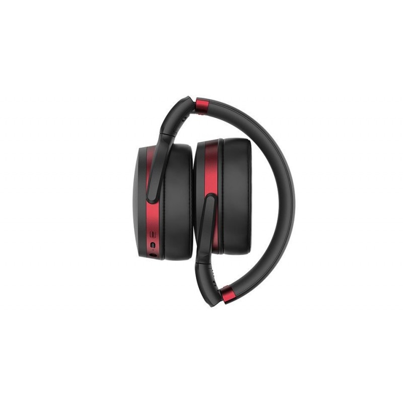 Sennheiser HD 458BT Auricolare Con cavo e senza cavo A Padiglione MUSICA USB tipo-C Bluetooth Nero, Rosso