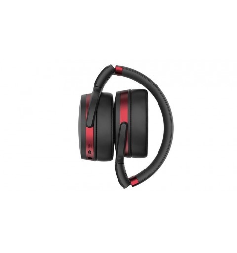 Sennheiser HD 458BT Auricolare Con cavo e senza cavo A Padiglione MUSICA USB tipo-C Bluetooth Nero, Rosso