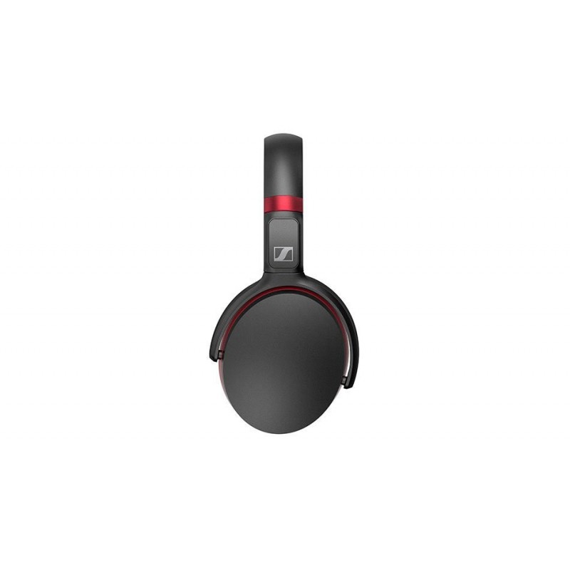 Sennheiser HD 458BT Auricolare Con cavo e senza cavo A Padiglione MUSICA USB tipo-C Bluetooth Nero, Rosso