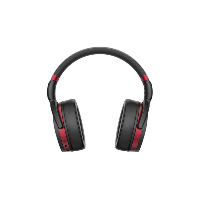 Sennheiser HD 458BT Auricolare Con cavo e senza cavo A Padiglione MUSICA USB tipo-C Bluetooth Nero, Rosso