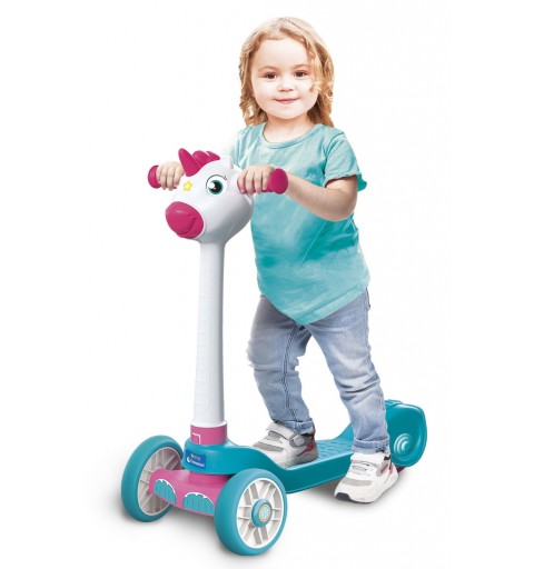 Clementoni Action & Réaction 8005125177493 scooter Enfants Trottinette à trois roues Multicolore