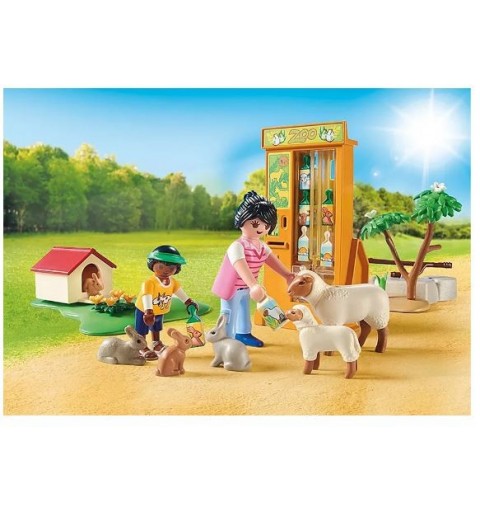 Playmobil FamilyFun Petting Zoo