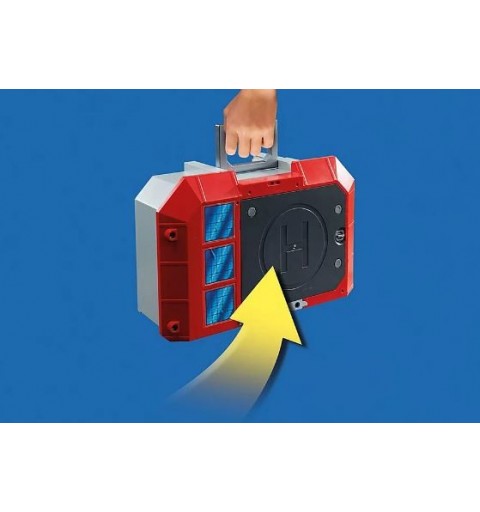Playmobil City Action Caserne de pompiers transportable