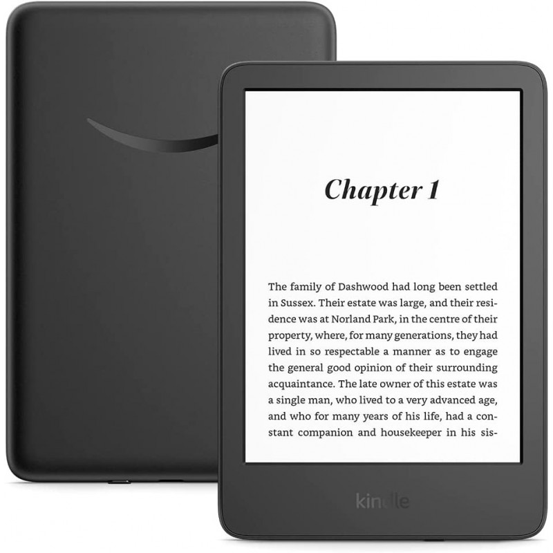 Amazon B09SWRYPB2 lectore de e-book Pantalla táctil 16 GB Wifi Negro