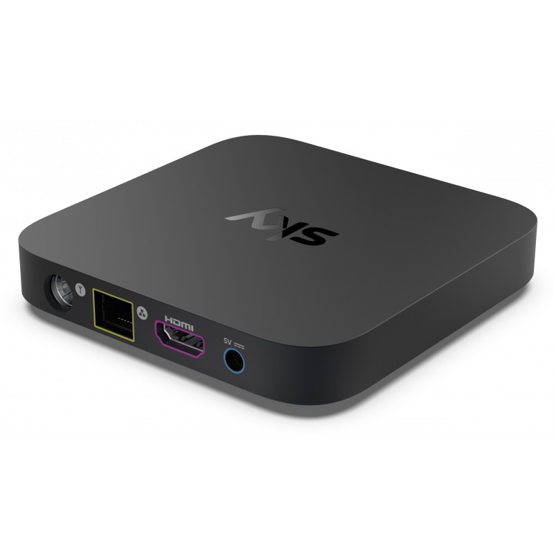 Sky Q Ethernet (RJ-45), IPTV, Terrestre, WLAN 4K Ultra HD Noir