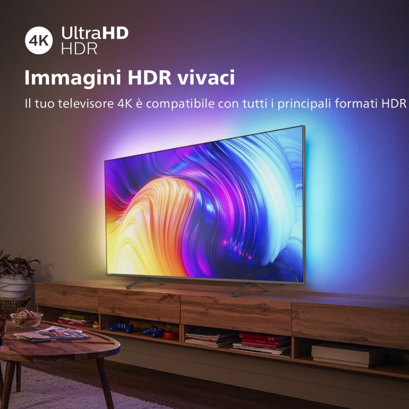 Philips 43PUS8517 109.2 cm (43") 4K Ultra HD Smart TV Wi-Fi Anthracite