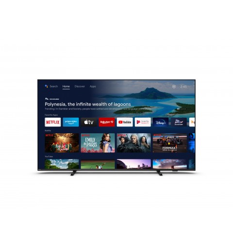 Philips AMBILIGHT tv 55" Android TV UHD 4K 55PUS8007, HDR10+ e Dolby Vision, Ready for Gaming, Smart TV, Dolby Atmos, NOVITÀ