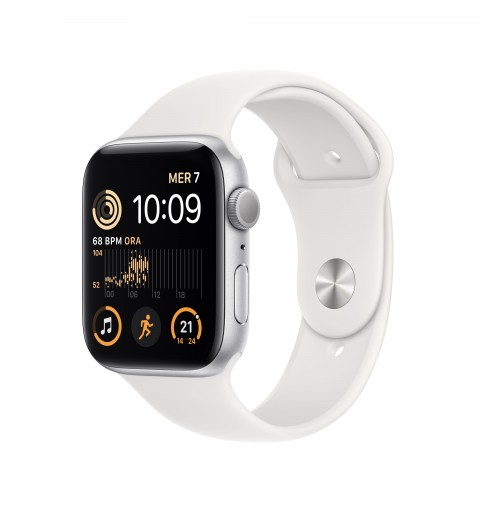 Apple Watch SE OLED 44 mm Plata GPS (satélite)