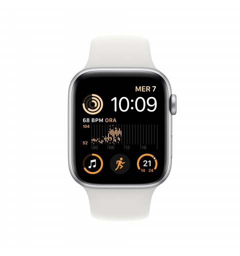 Apple Watch SE OLED 44 mm Argento GPS (satellitare)