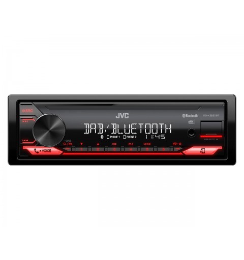 JVC KD-X282DBT Schwarz 200 W Bluetooth