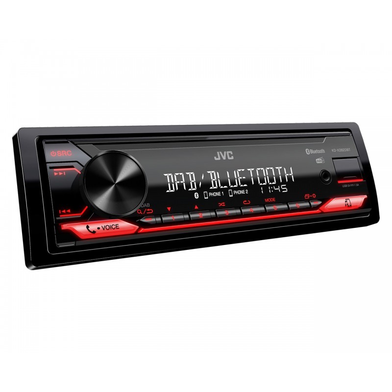 JVC KD-X282DBT Black 200 W Bluetooth