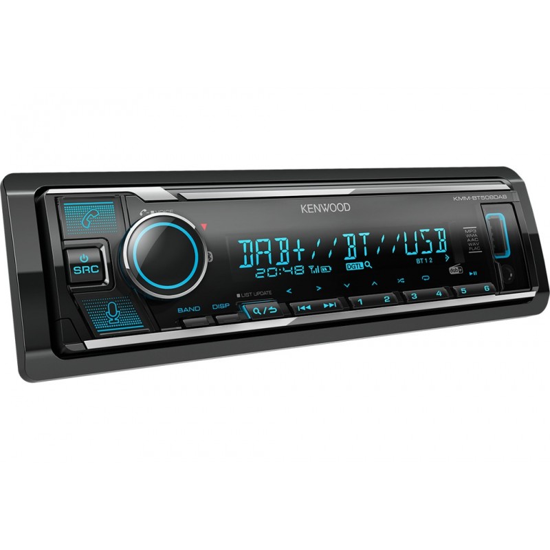 Kenwood KMM-BT508DAB Black 200 W Bluetooth