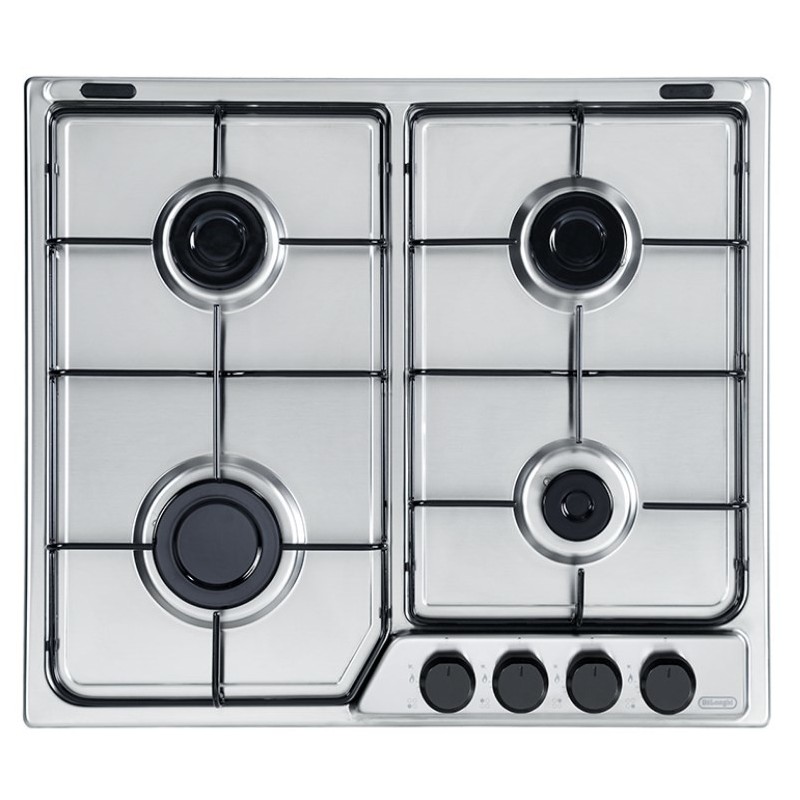 De’Longhi FFA 46 ASV hob Stainless steel Built-in 60 cm Gas 4 zone(s)