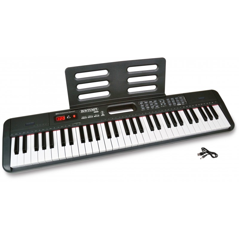 Bontempi Digital Keyboard with 61 full width keys