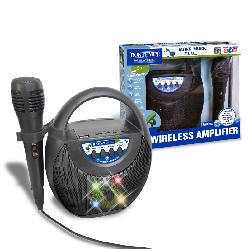 Bontempi Wireless amplifier with microphone