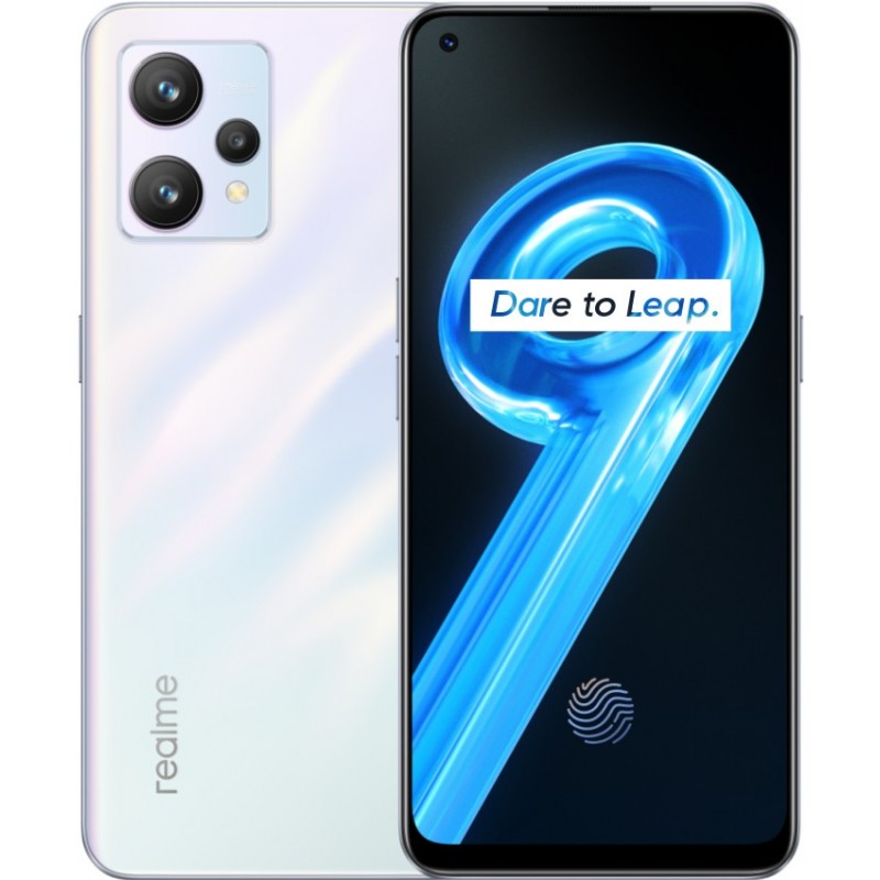 realme 9 4G 16.3 cm (6.4") Dual SIM Android 12 USB Type-C 6 GB 128 GB 5000 mAh White