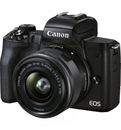 Canon EOS M50 Mark II + M15-45 S+M55-200 EU26 MILC 24,1 MP CMOS 6000 x 4000 Pixel Schwarz