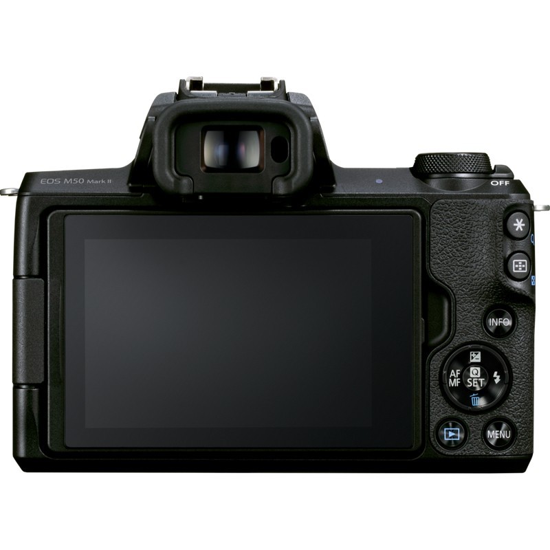 Canon EOS M50 Mark II + M15-45 S+M55-200 EU26 MILC 24,1 MP CMOS 6000 x 4000 Pixel Schwarz