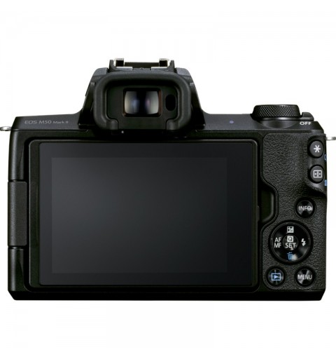 Canon EOS M50 Mark II + M15-45 S+M55-200 EU26 MILC 24,1 MP CMOS 6000 x 4000 pixels Noir