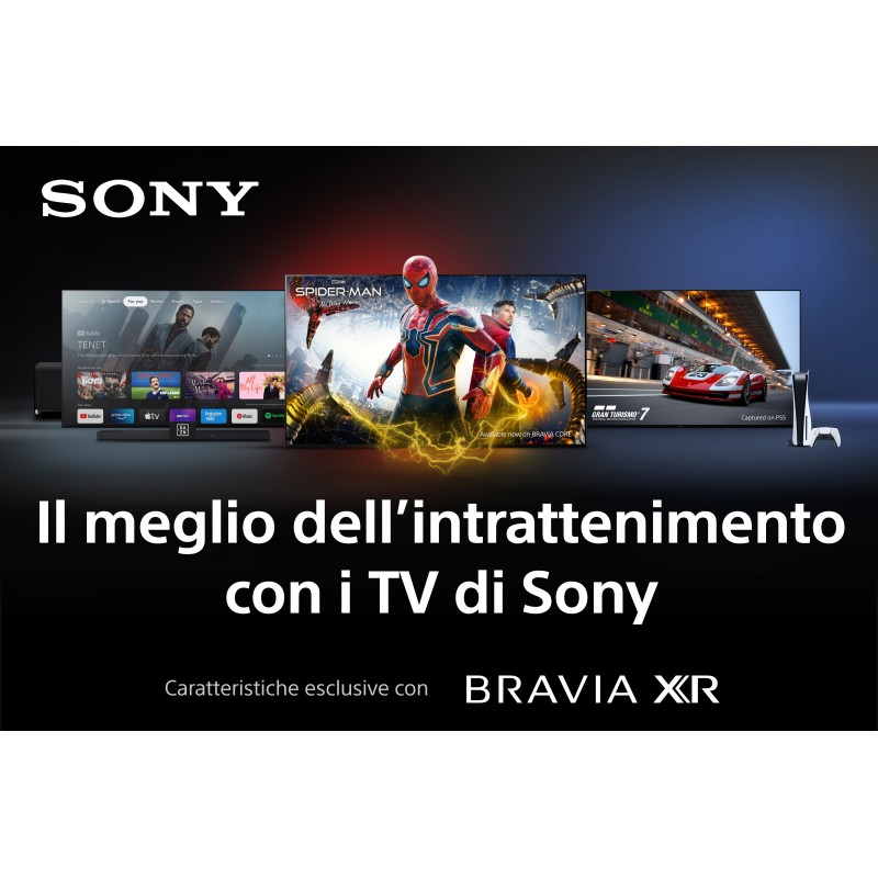 Sony XR-55A75K – 55”- BRAVIA XR™ - OLED – 4K Ultra HD – High Dynamic Range (HDR) – Smart TV (Google TV) - Modello 2022