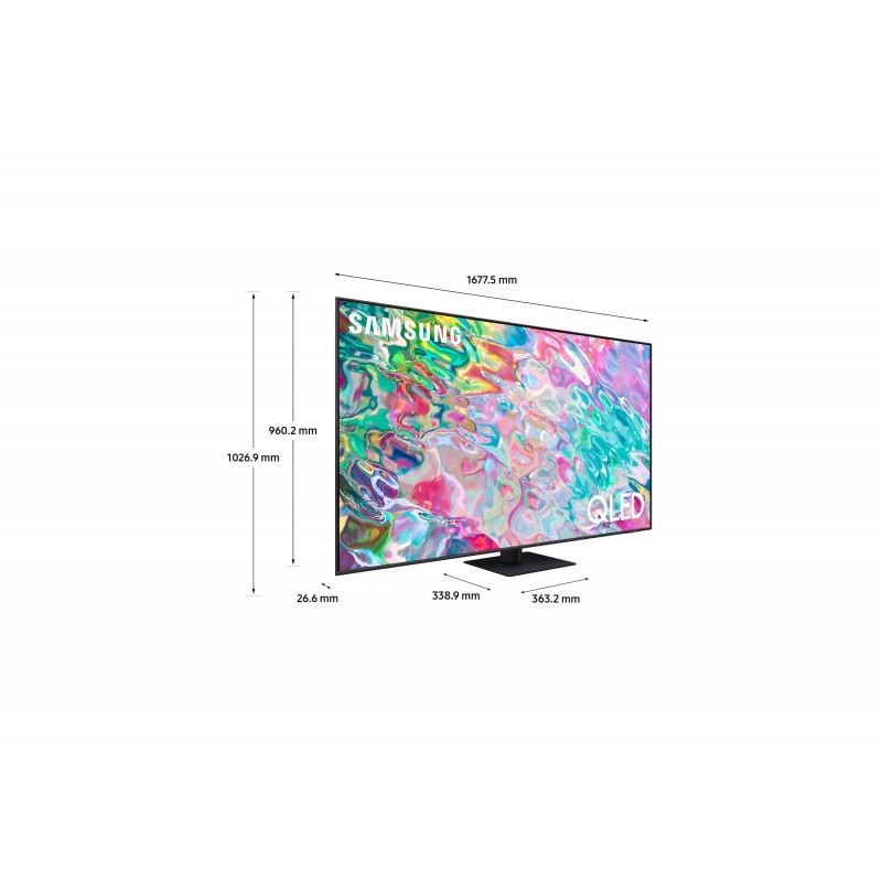 Samsung Series 7 QE75Q70B 190.5 cm (75") 4K Ultra HD Smart TV Wi-Fi Grey