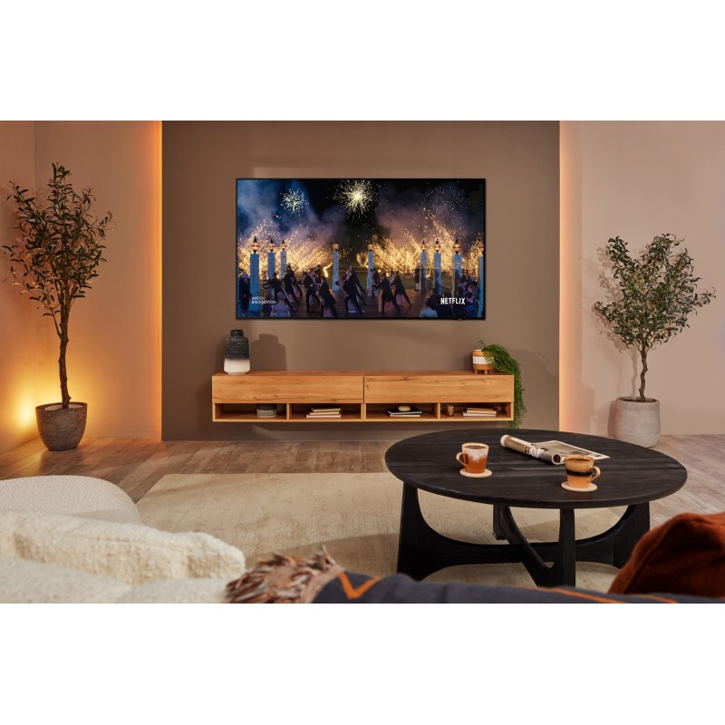 Samsung TV Neo QLED 4K 55” QE55QN90B Smart TV Wi-Fi Titan Black 2022, Mini LED, Processore Neo Quantum 4K, Quantum HDR, Gaming