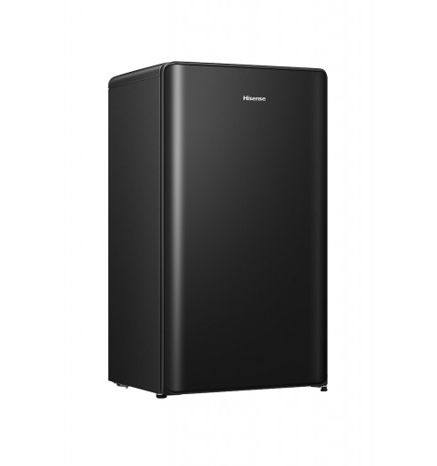 Hisense RR106D4CBF combi-fridge Freestanding 82 L F Black