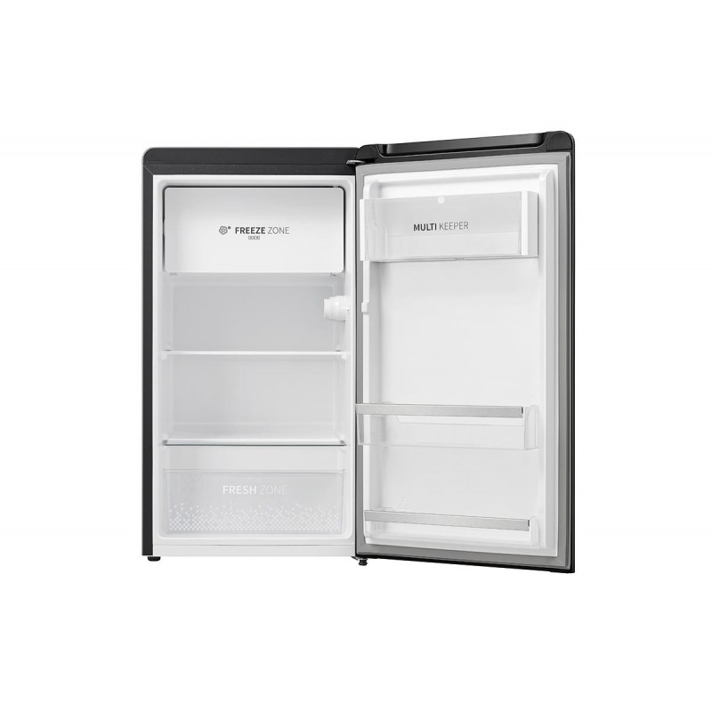 Hisense RR106D4CBF combi-fridge Freestanding 82 L F Black