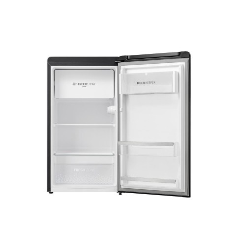 Hisense RR106D4CBF combi-fridge Freestanding 82 L F Black