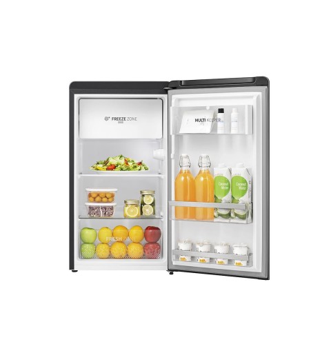 Hisense RR106D4CBF combi-fridge Freestanding 82 L F Black