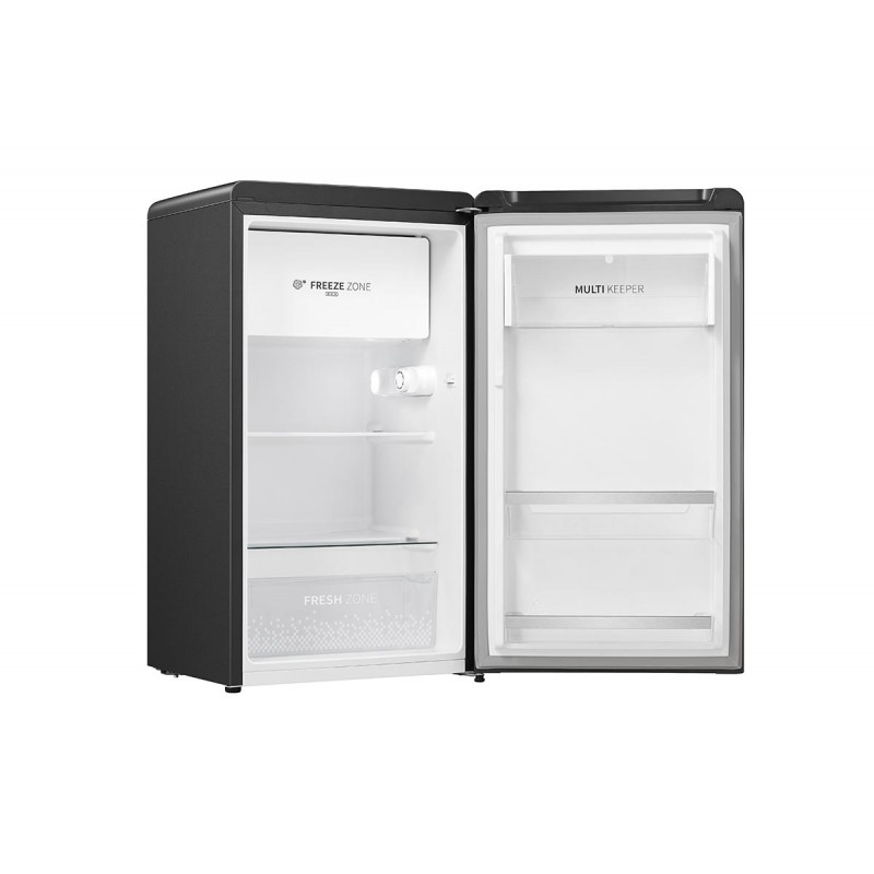 Hisense RR106D4CBF combi-fridge Freestanding 82 L F Black