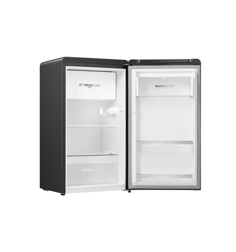 Hisense RR106D4CBF combi-fridge Freestanding 82 L F Black