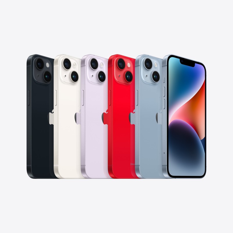 Apple iPhone 14 Plus 17 cm (6.7") SIM doble iOS 16 5G 128 GB Azul