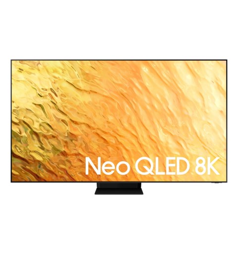 Samsung TV Neo QLED 8K 65” QE65QN800B Smart TV Wi-Fi Stainless Steel 2022, Mini LED, Processore Neural Quantum 8K, Ultra