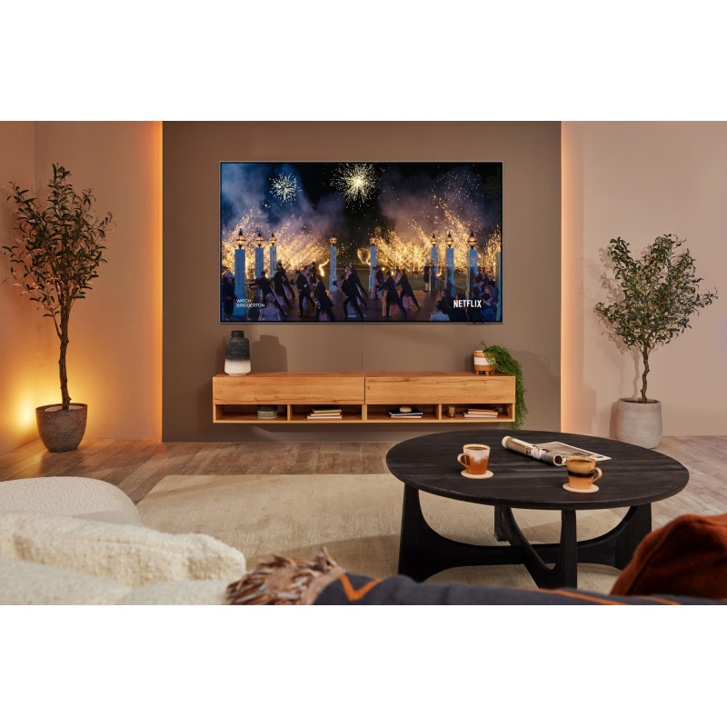 Samsung QE65QN800B 165,1 cm (65") 8K Ultra HD Smart TV Wifi Acier inoxydable