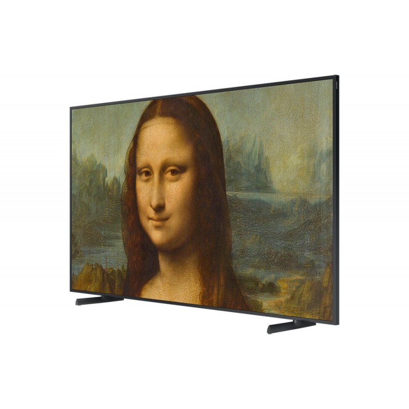 Samsung The Frame TV 4K 55” 55LS03B Smart TV Wi-Fi Black 2022, Processore 4K, Cornice personalizzabile, Display anti-riflesso,