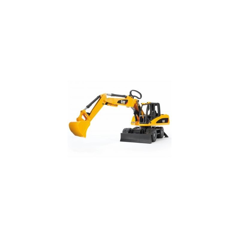 BRUDER CAT Wheel excavator