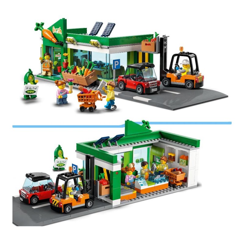 Costruzioni LEGO 60347 My City Negozio di alimentari
