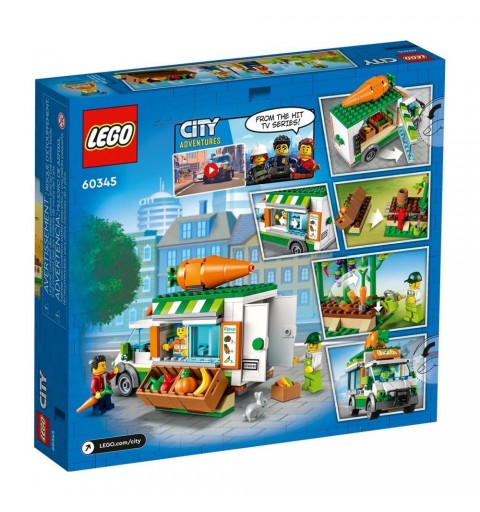 Costruzioni LEGO 60345 City Farm Il furgone del fruttivendolo