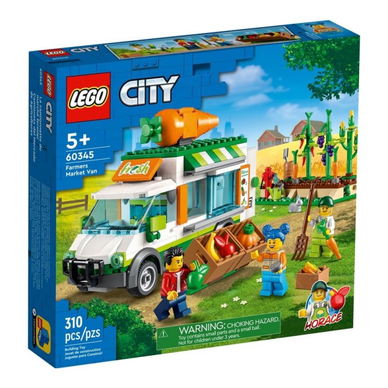 Costruzioni LEGO 60345 City Farm Il furgone del fruttivendolo