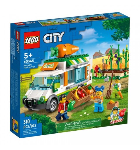 Costruzioni LEGO 60345 City Farm Il furgone del fruttivendolo