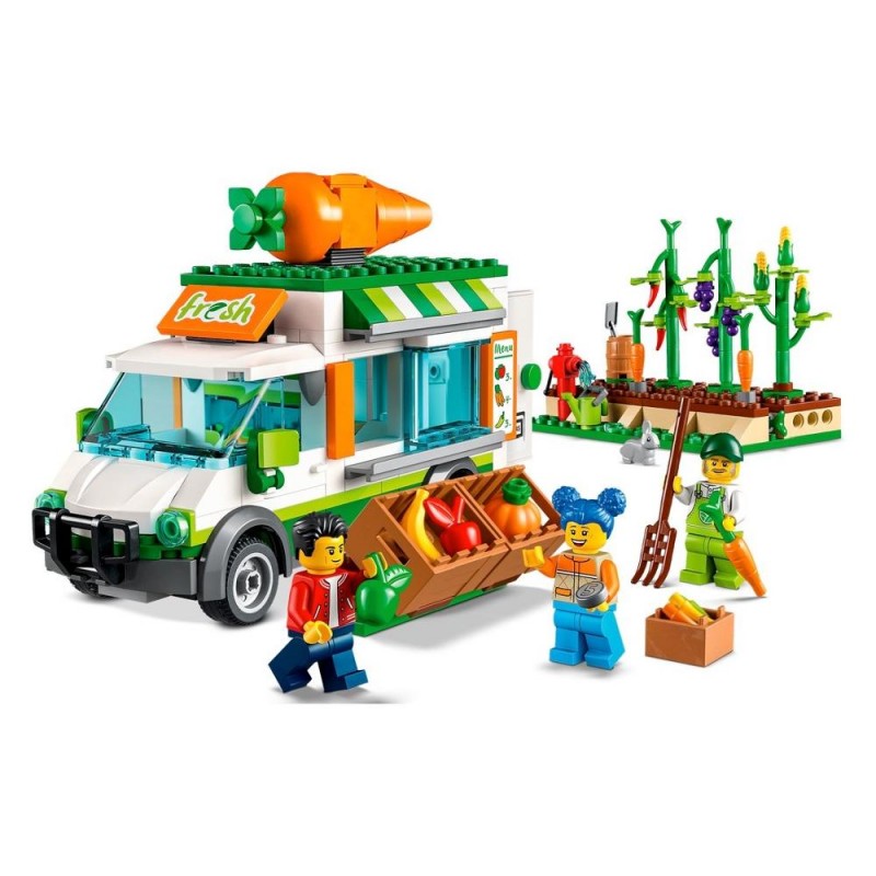 Costruzioni LEGO 60345 City Farm Il furgone del fruttivendolo