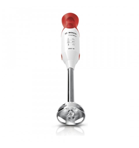 Bosch MSM64110 blender Immersion blender 450 W Red, White