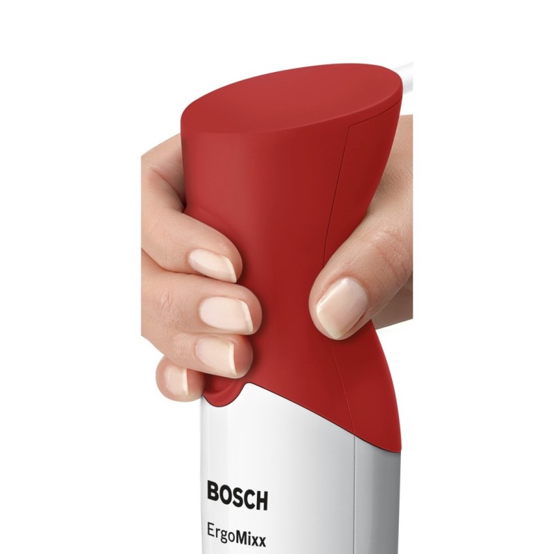 Bosch MSM64110 licuadora Batidora de inmersión 450 W Rojo, Blanco