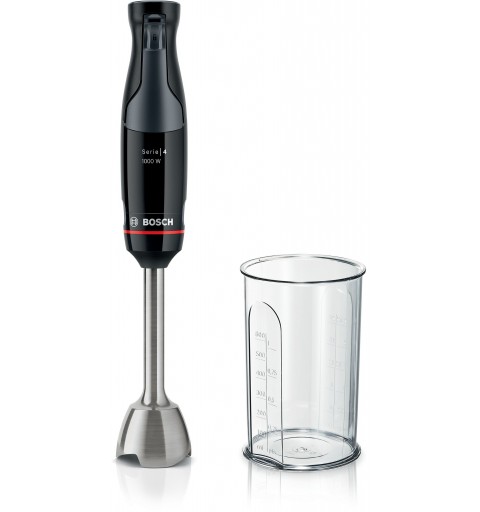 Bosch Serie 4 MSM4B610 frullatore 0,6 L Frullatore ad immersione 1000 W Antracite, Nero