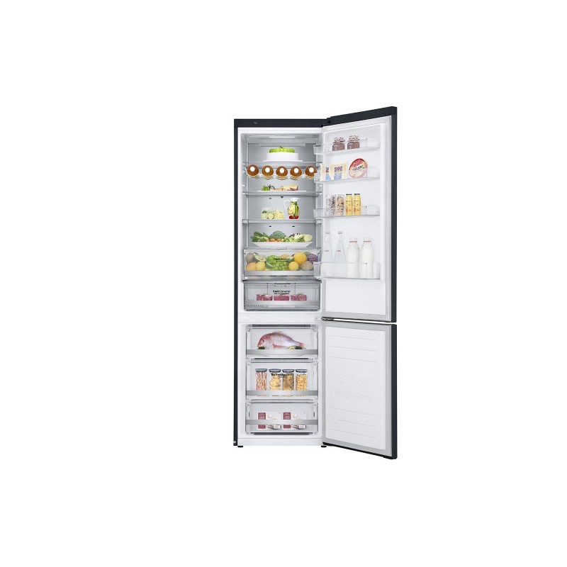 LG GBB92MCABP frigorifero con congelatore Libera installazione 384 L B Nero, Metallico