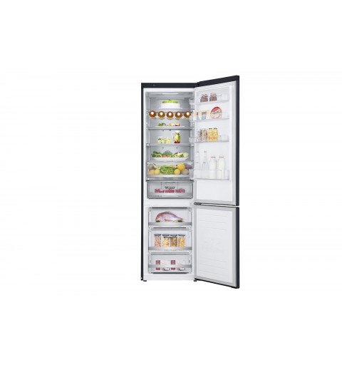 LG GBB92MCABP frigorifero con congelatore Libera installazione 384 L B Nero, Metallico