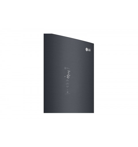 LG GBB92MCABP frigorifero con congelatore Libera installazione 384 L B Nero, Metallico
